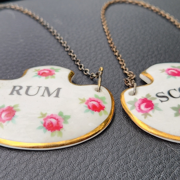 Royal Adderley Porcelain Decanter Labels - Picture 3 of 6